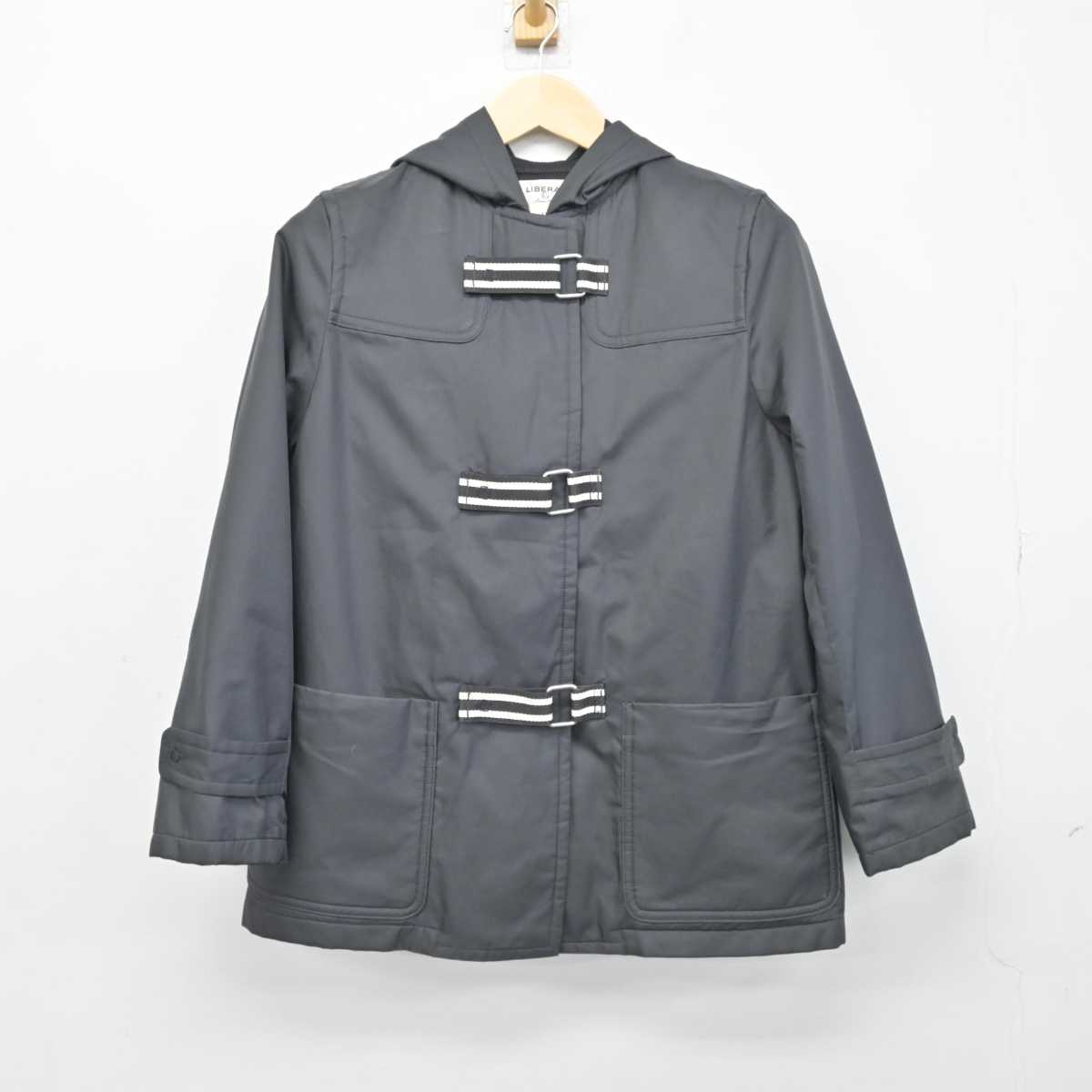 【中古】大阪府 堺リベラル中学校 女子制服 1点 (コート) sf052022