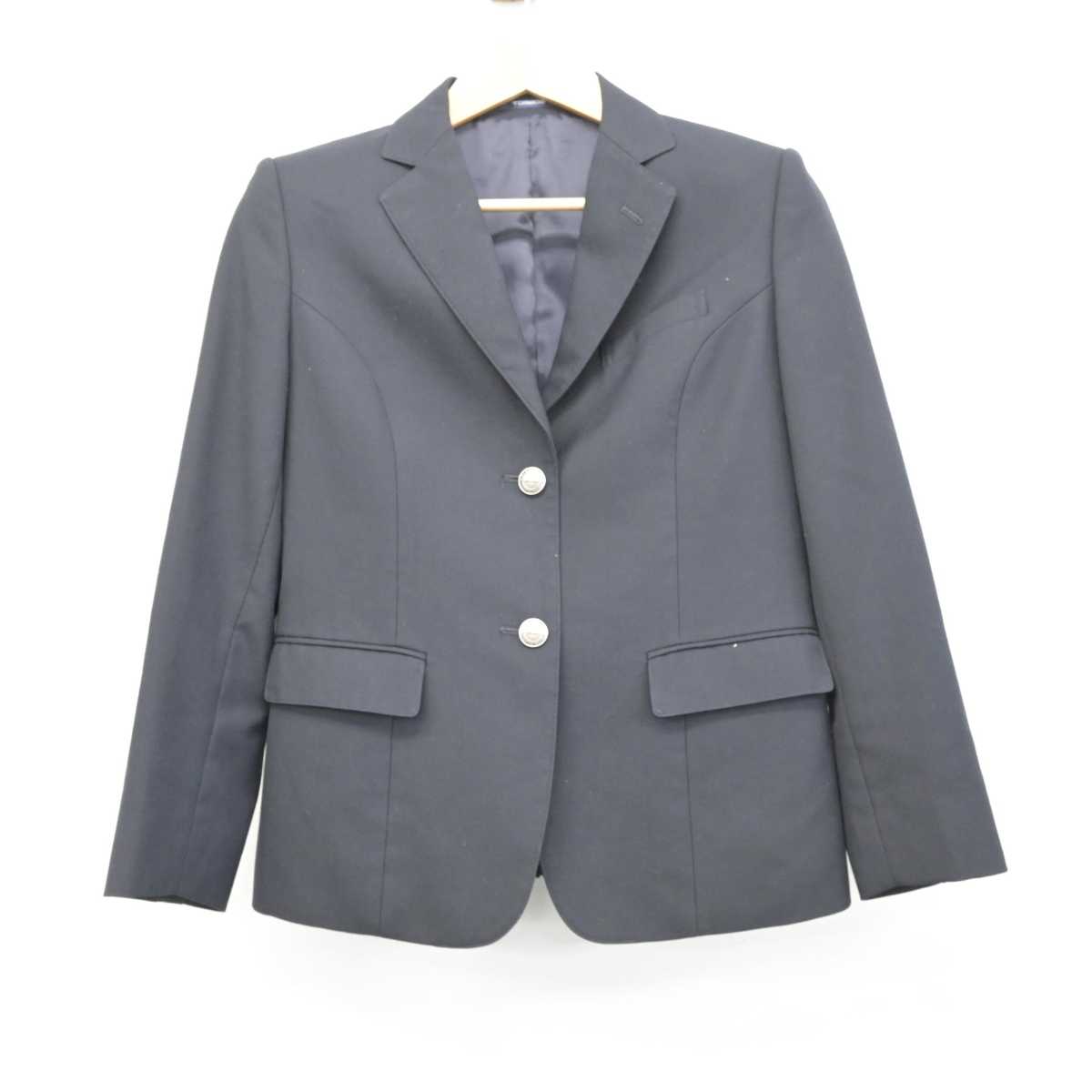 【中古】大阪府 住吉高等学校 女子制服 5点 (ブレザー・シャツ・スカート) sf052023