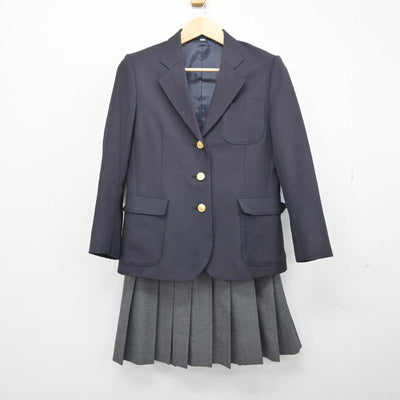 【中古】大阪府 金岡高等学校 女子制服 2点 (ブレザー・スカート) sf052027