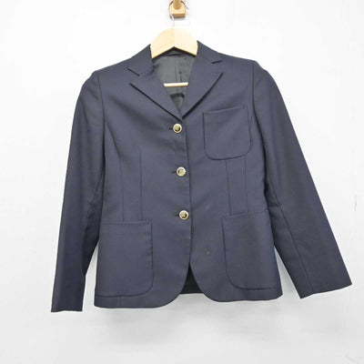 【中古】大阪府 堺リベラル中学校 女子制服 3点 (ブレザー・スカート) sf052028