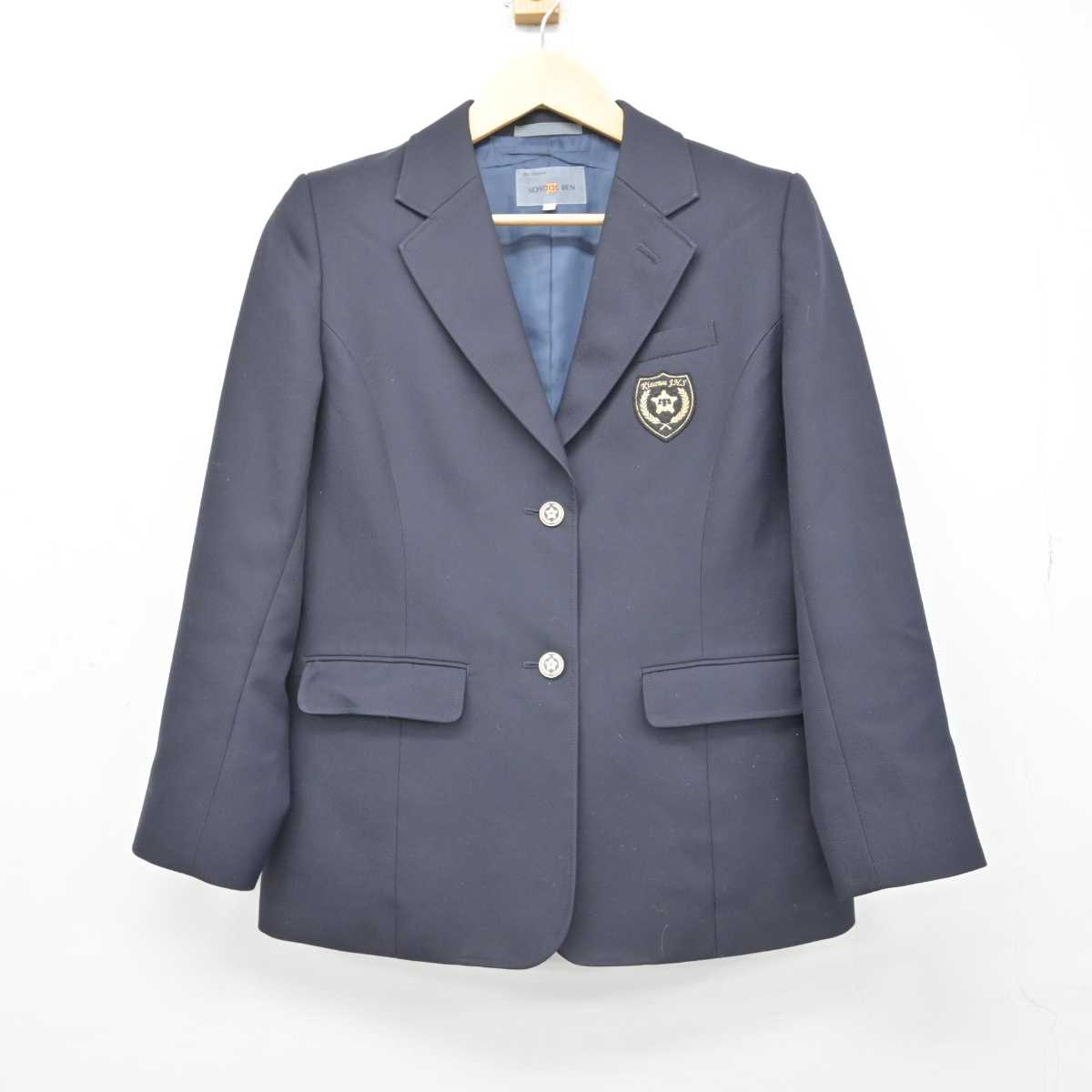 【中古】埼玉県 喜沢中学校 女子制服 3点 (ブレザー・スカート) sf052046