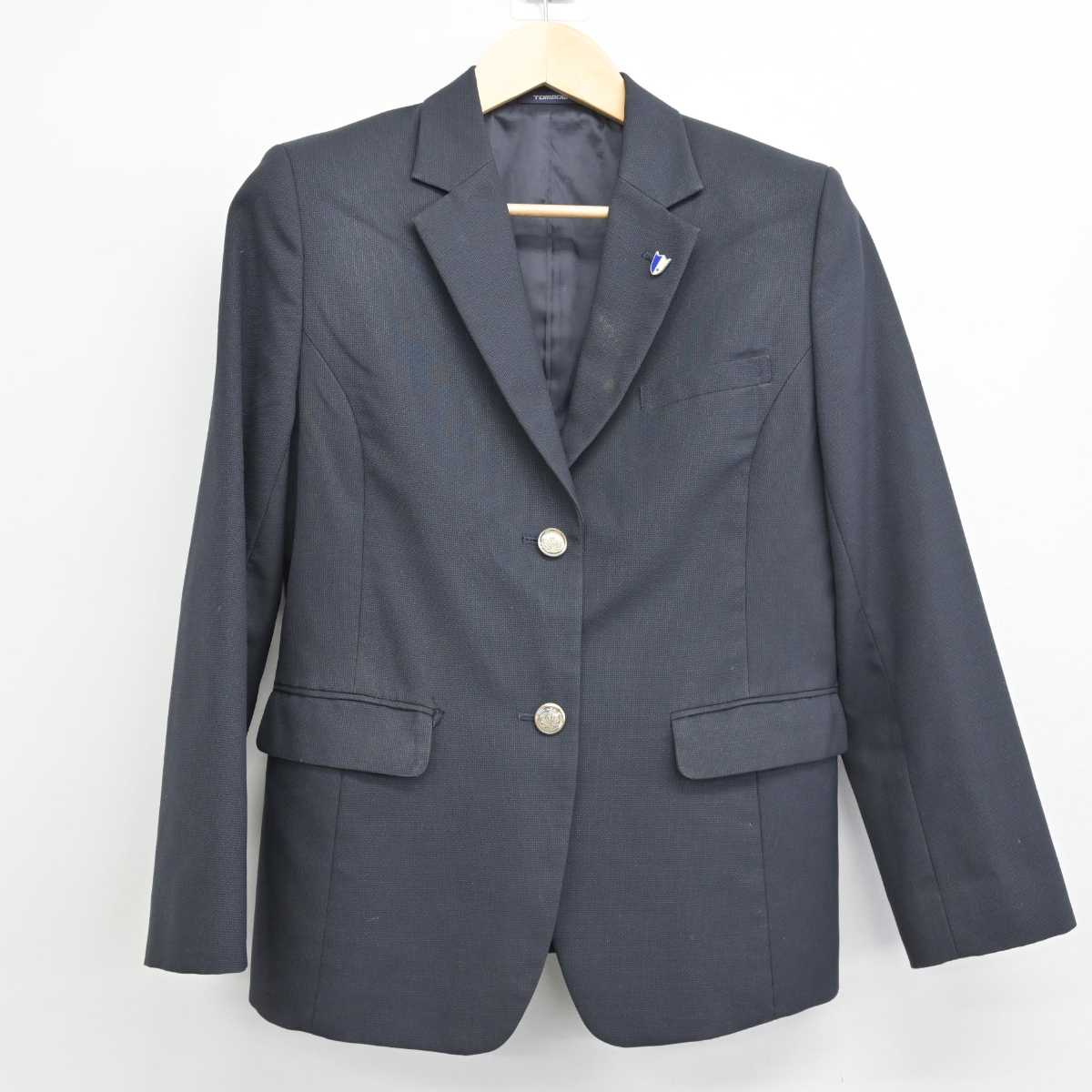 【中古】神奈川県 相模原弥栄高等学校 女子制服 4点 (ブレザー・スカート) sf052073