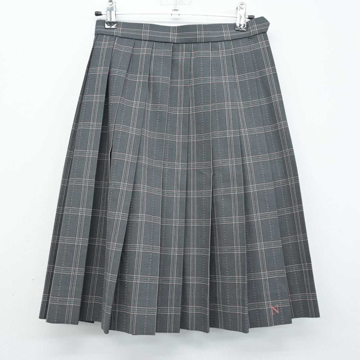 【中古】大阪府 縄手中学校 女子制服 3点 (ブレザー・シャツ・スカート) sf052074