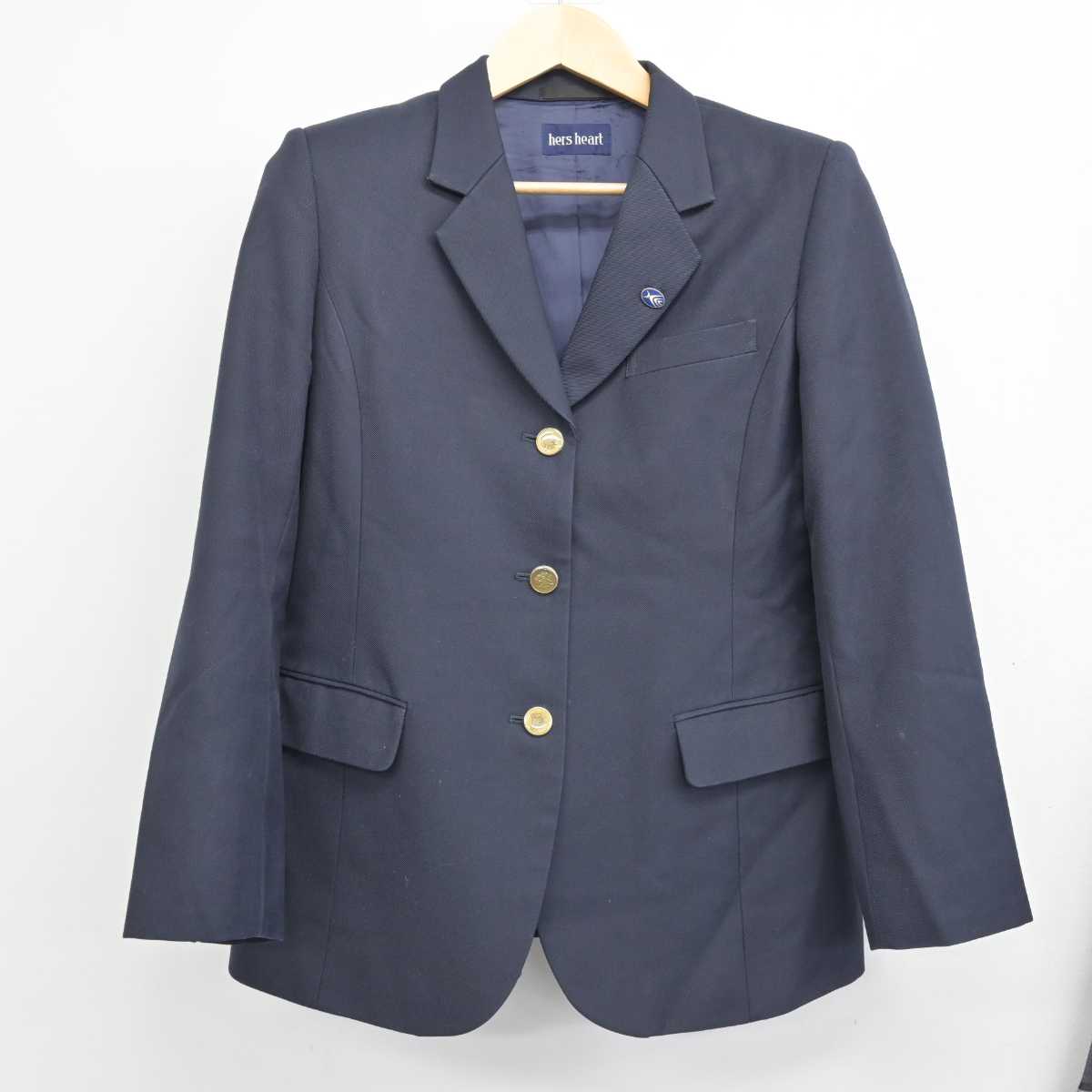 【中古】神奈川県 藤沢総合高等学校 女子制服 3点 (ブレザー・スカート) sf052089