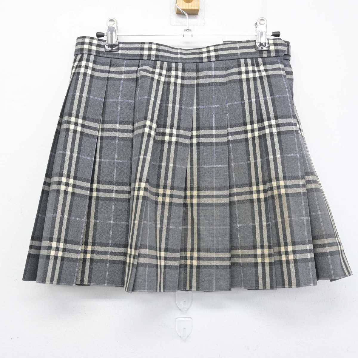 【中古】神奈川県 藤沢総合高等学校 女子制服 2点 (スカート) sf052090