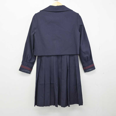 【中古】熊本県 ルーテル学院中学・高等学校 女子制服 3点 (セーラー服・ジャンパースカート) sf052093