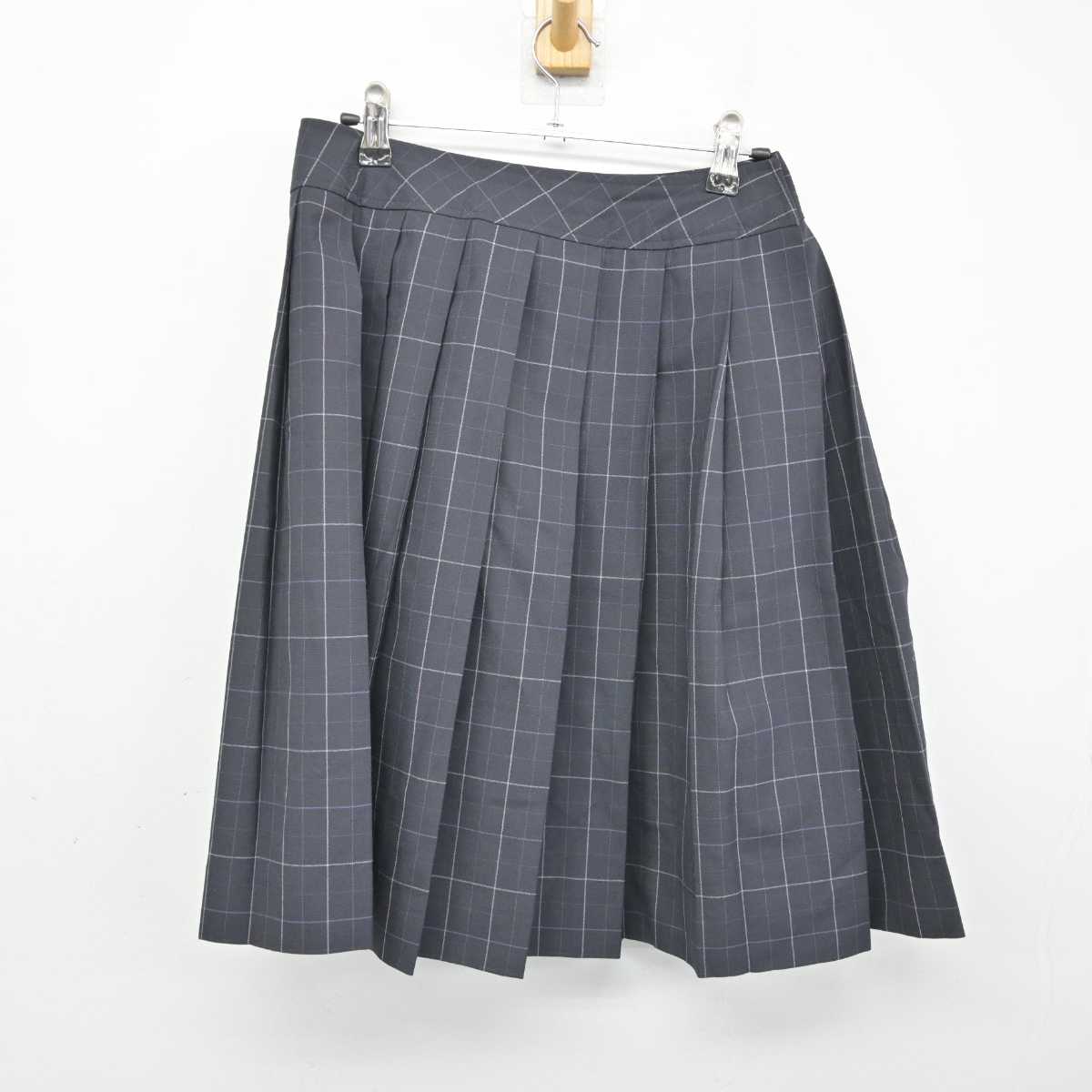 【中古】宮城県 仙台商業高等学校 女子制服 2点 (シャツ・スカート) sf052097