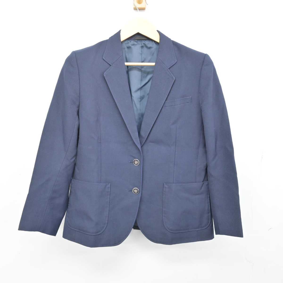 【中古】長野県 裾花中学校 女子制服 2点 (ブレザー・スカート) sf052100