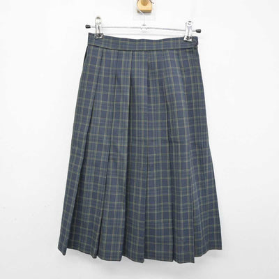 【中古】長野県 裾花中学校 女子制服 4点 (ブレザー・ベスト・スカート) sf052101