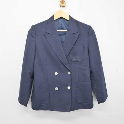 【中古】宮城県 宮城野中学校 女子制服 3点 (ブレザー・スカート) sf052103