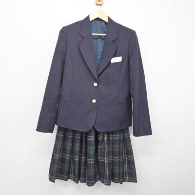 【中古】北海道 銭亀沢中学校 女子制服 3点 (ブレザー・ベスト・スカート) sf052129