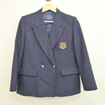 【中古】埼玉県 滑川中学校 女子制服 3点 (ブレザー・スカート) sf052137