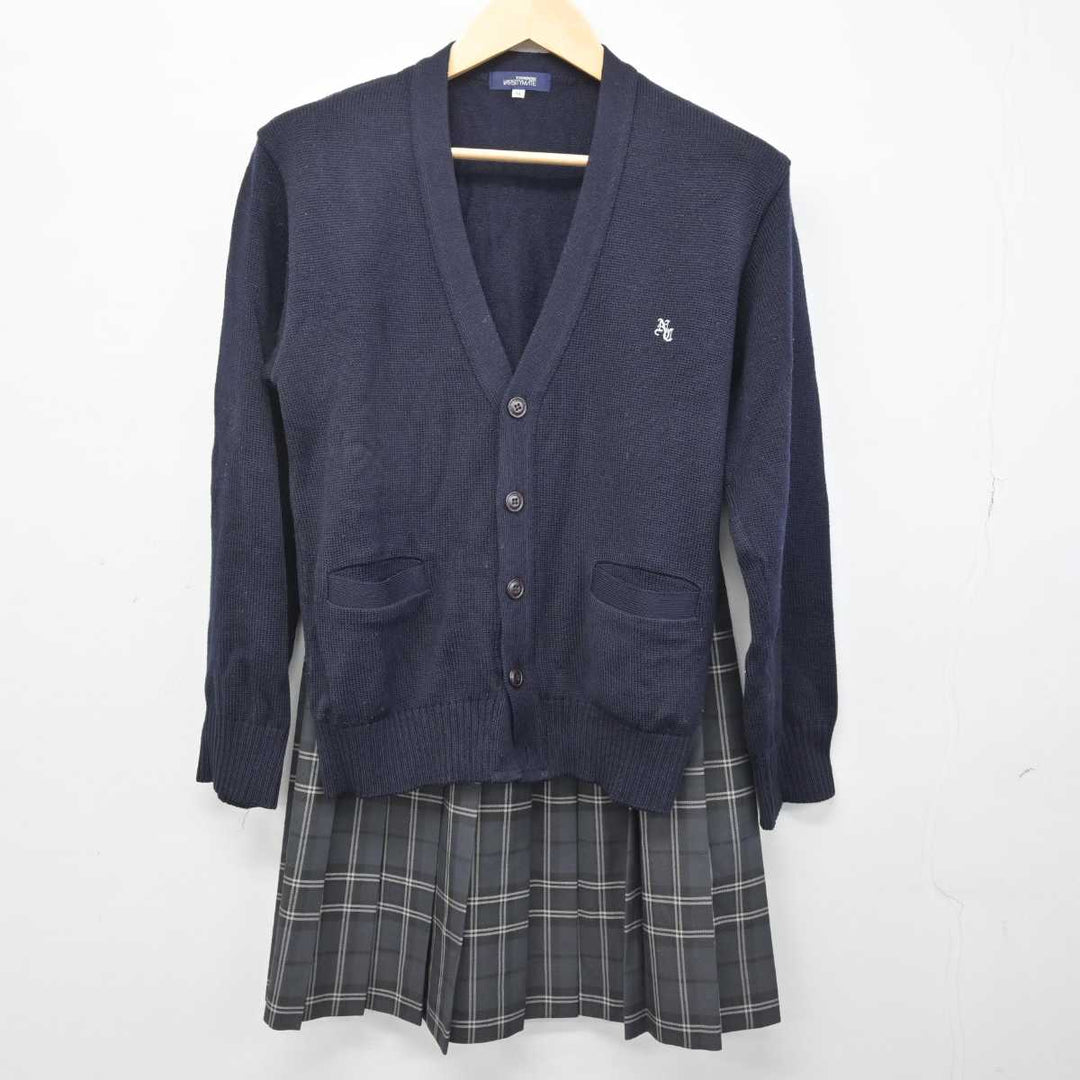 中古】千葉県 野田中央高等学校 女子制服 4点 (ブレザー・ニット・スカート) sf052139 | 中古制服通販パレイド