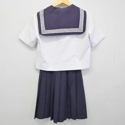 【中古】宮城県 常盤木学園高等学校 女子制服 3点 (セーラー服・セーラー服・スカート) sf052145