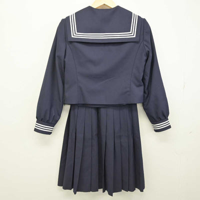 【中古】広島県 比治山女子高等学校 女子制服 5点 (セーラー服・スカート) sf052149