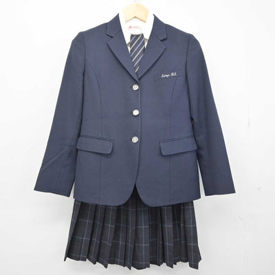 【中古】愛知県 西陵高等学校 女子制服 4点 (ブレザー・シャツ・スカート) sf052154