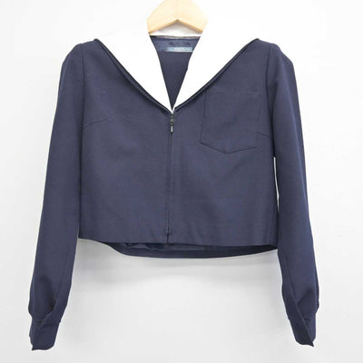 【中古】愛知県 円上中学校 女子制服 2点 (セーラー服・スカート) sf052164