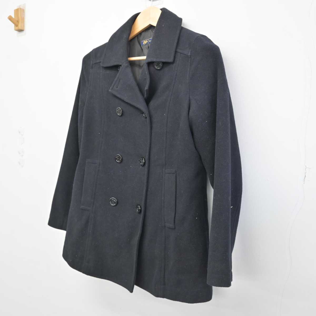 【中古】愛知県 円上中学校 女子制服 1点 (コート) sf052170