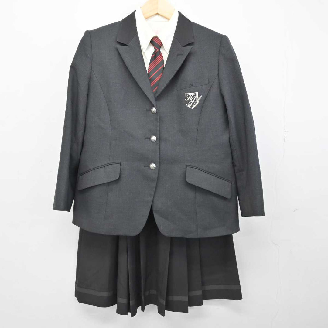 中古】福岡県 九州国際大学付属高等学校 女子制服 4点 (ブレザー・シャツ・スカート) sf052176 | 中古制服通販パレイド