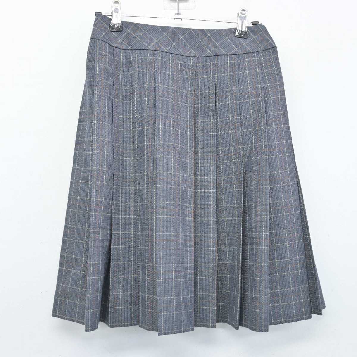 【中古】千葉県 芝浦工業大学柏高等学校 女子制服 4点 (ブレザー・シャツ・スカート) sf052179