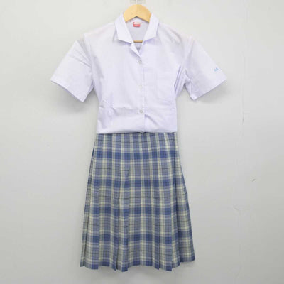 【中古】千葉県 芝浦工業大学柏中学校 女子制服 3点 (シャツ・シャツ・スカート) sf052186