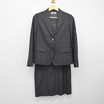 【中古】 事務服 女子制服 3点 (ジャケット・ニット・スカート) sf052208