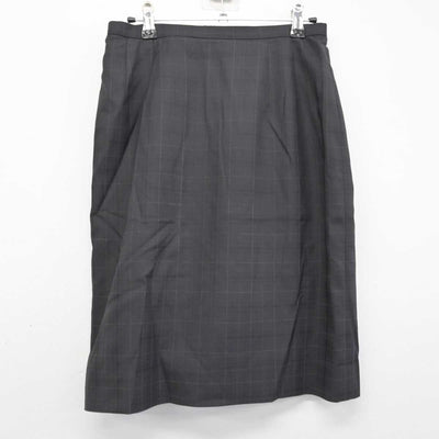 【中古】 事務服 女子制服 3点 (ジャケット・ニット・スカート) sf052208