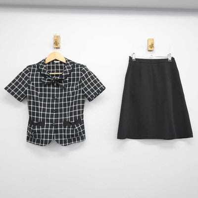 【中古】 事務服 女子制服 2点 (シャツ・スカート) sf052225