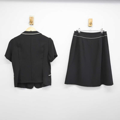 【中古】 事務服 女子制服 2点 (ブラウス・スカート) sf052236