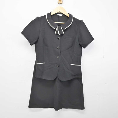 【中古】 事務服 女子制服 2点 (ブラウス・スカート) sf052237