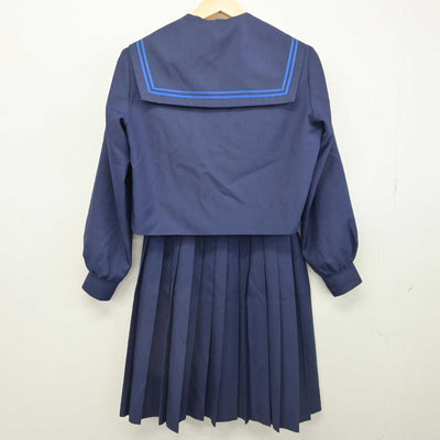 【中古】愛知県 石尾台中学校 女子制服 3点 (セーラー服・スカート) sf052279