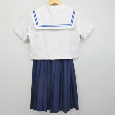 【中古】愛知県 石尾台中学校 女子制服 3点 (セーラー服・スカート) sf052282