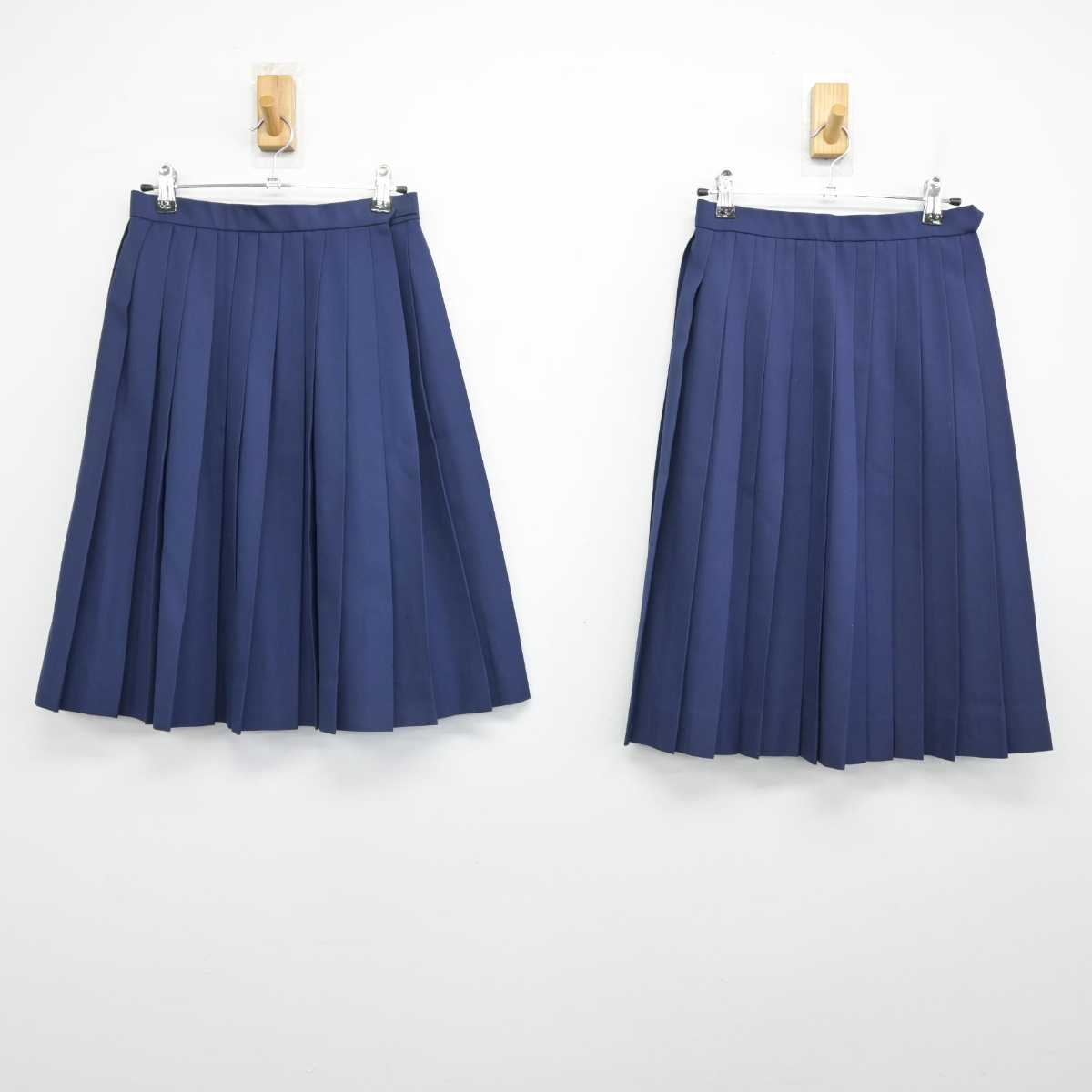 【中古】愛知県 石尾台中学校 女子制服 2点 (スカート・スカート) sf052284