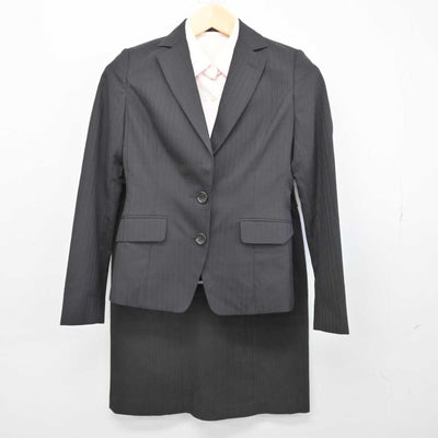 【中古】 事務服 女子制服 3点 (ブレザー・シャツ・スカート) sf052285