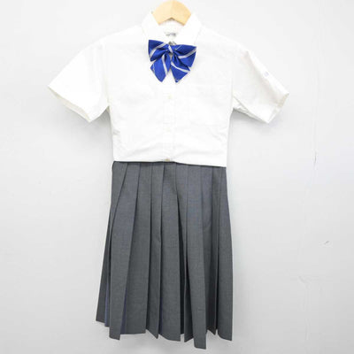 【中古】神奈川県 桐蔭学園高等学校 女子制服 4点 (シャツ・スカート) sf052289