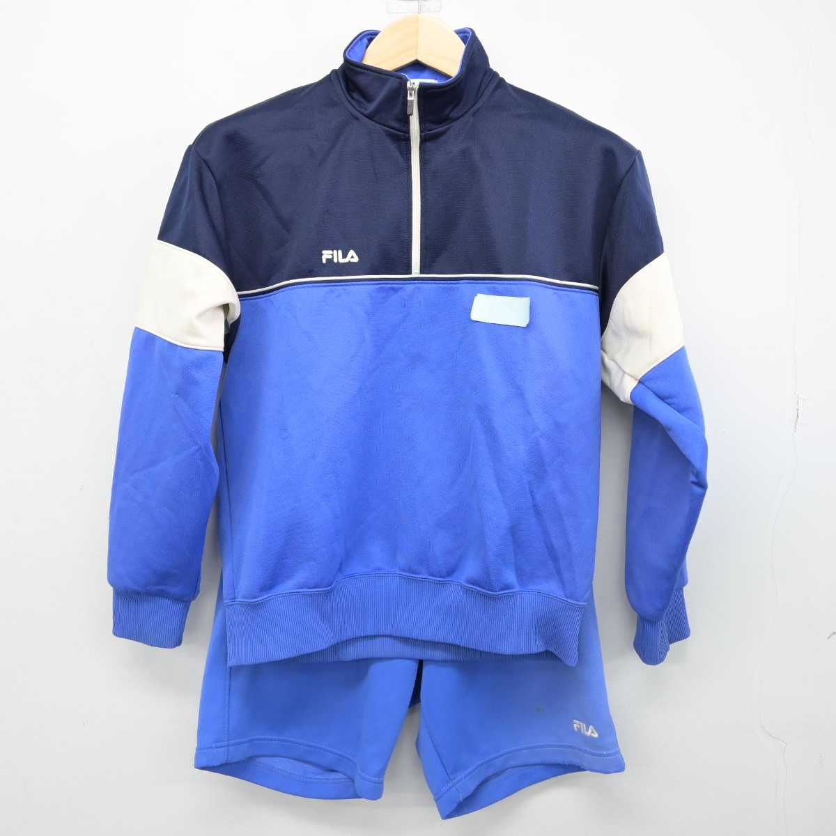 【中古】神奈川県 大野北中学校 女子制服 3点 (ジャージ 上・体操服 上・体操服 下) sf052299