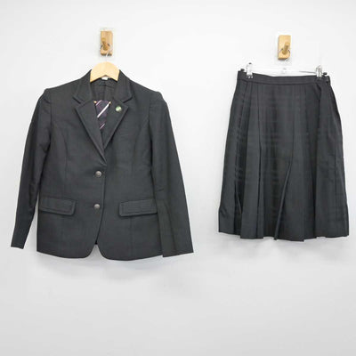 【中古】大阪府 大阪国際大和田高等学校 女子制服 3点 (ブレザー・スカート) sf052304