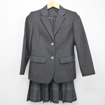 【中古】東京都 総合芸術高等学校 女子制服 4点 (ブレザー・ベスト・スカート) sf052308