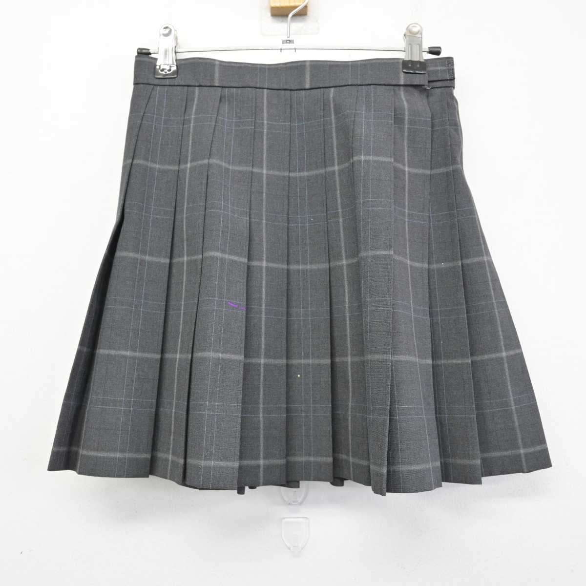 【中古】東京都 総合芸術高等学校 女子制服 3点 (ベスト・スカート) sf052309