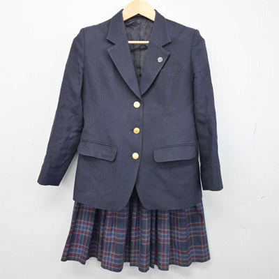 【中古】広島県 呉高等学校 女子制服 2点 (ブレザー・スカート) sf052315