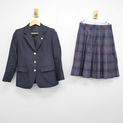 【中古】広島県 呉高等学校 女子制服 2点 (ブレザー・スカート) sf052315