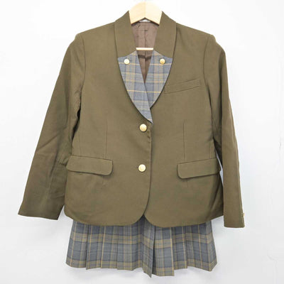 【中古】神奈川県 戸塚高等学校 女子制服 2点 (ブレザー・スカート) sf052317