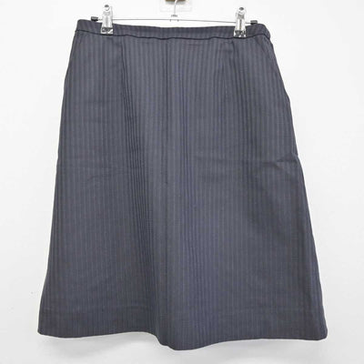 【中古】 事務服 女子制服 2点 (ベスト・スカート) sf052343