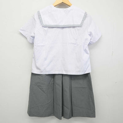 【中古】石川県 県立工業高等学校 女子制服 2点 (セーラー服・スカート) sf052352