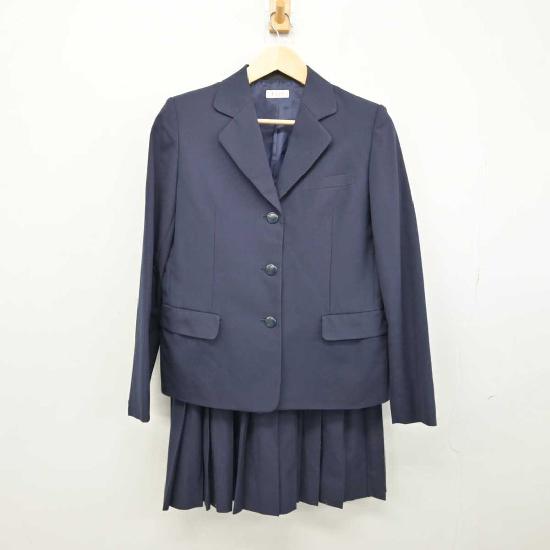 中古】神奈川県 茅ケ崎高等学校 女子制服 3点 (ブレザー・スカート