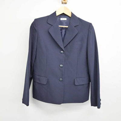 【中古】神奈川県 茅ケ崎高等学校 女子制服 3点 (ブレザー・スカート・スカート) sf052375