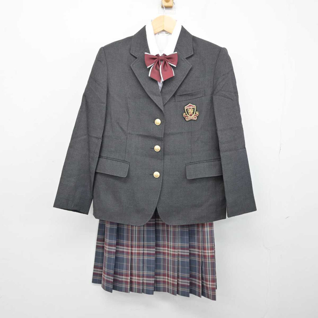 【中古】東京都 明治大学付属中野八王子中学高等学校 女子制服 4点 (ブレザー・シャツ・スカート) sf052382 | 中古制服通販パレイド