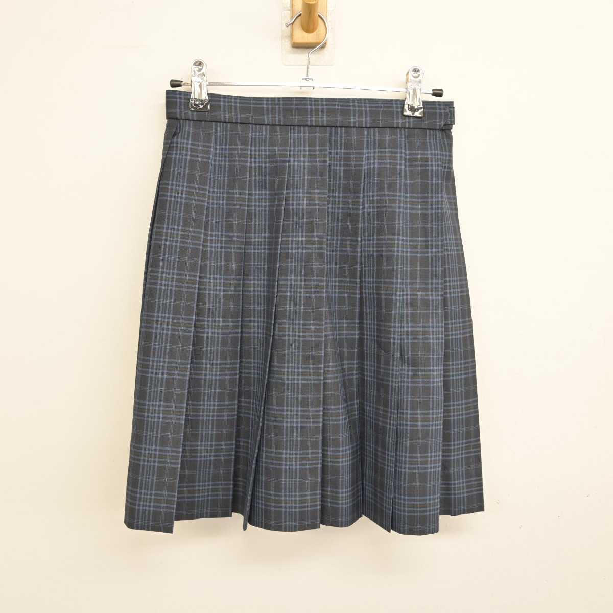 【中古】東京都 立志舎高等学校 女子制服 2点 (シャツ・スカート) sf052406