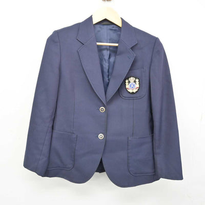 【中古】長野県 広徳中学校 女子制服 3点 (ブレザー・スカート) sf052407