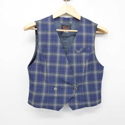 【中古】長野県 広徳中学校 女子制服 2点 (ベスト・スカート) sf052408